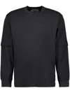 Sacai Pocket-detail Sweatshirt In Grey