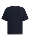 Sacai Men S Cotton Jersey T-shirt Navy In Blue