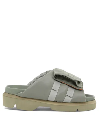 SACAI POCKET SANDALS GREEN
