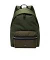 Sacai Pocket Top Handle Backpack In Green