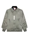 Sacai Pocketed Bomber Jacket In Green