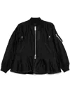 Sacai Polyester Nylon Blend Coat