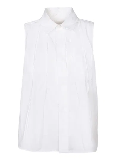 Sacai Popeline White Shirt