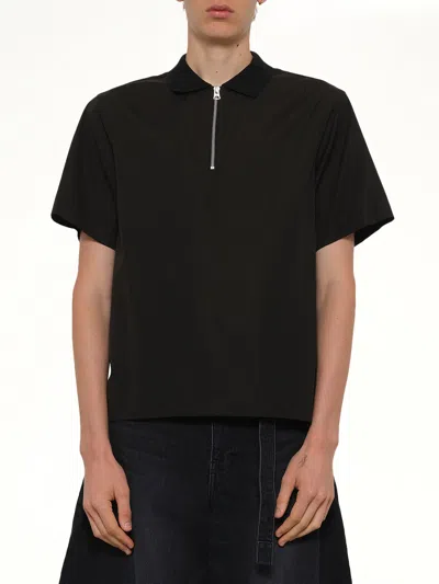 SACAI POPLIN PULLOVER
