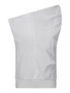 Sacai Poplin Pullover Top In White