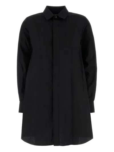 SACAI POPLIN SHIRT DRESS
