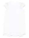 Sacai Popeline X Cotton Jersey Dress In White