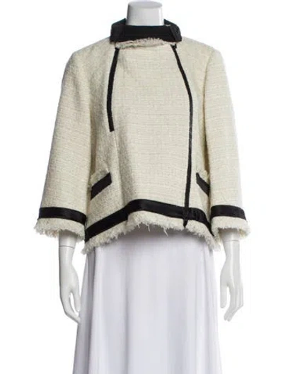 Pre-owned Sacai Printed Jacket In Neutral