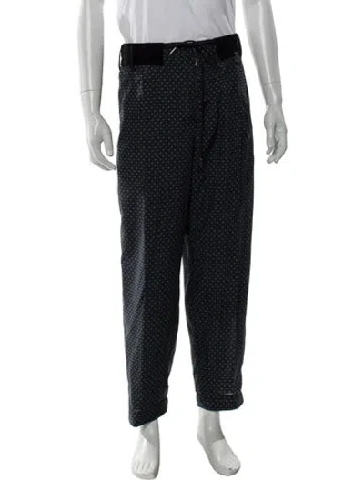 Pre-owned Sacai Printed Joggers In Multi