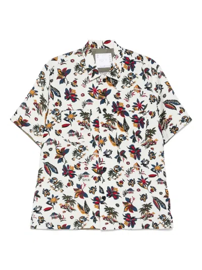 SACAI PRINTED SHIRT