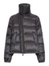 Sacai Black Down Jacket In Black