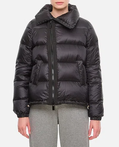 Sacai Puffer Jacket In Black