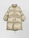 Sacai Long Down Jacket With Sculpted Sleeves