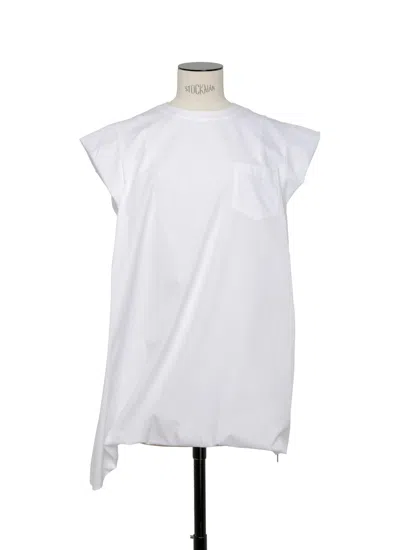 Sacai Pullover T-shirt In White
