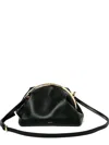 Sacai Pursket Metallic-frame Bag In Black
