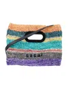 Sacai Men's Raffia Mini Bag | 25ps14901 Color 926