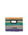 Sacai Small New Shopper Tote Bag In Multi