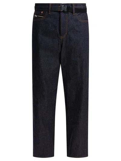 SACAI SACAI RELAXED FIT JEANS