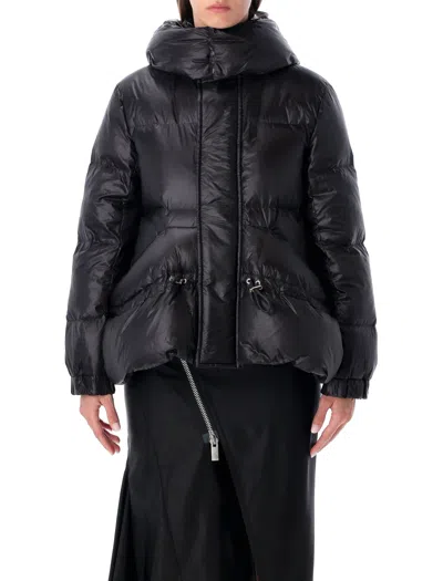 SACAI SACAI REMOVABLE-HOOD QUILTED DOWN JACKET