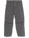 Sacai Ripstop Cargo Pants In Grey