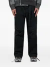 Sacai Carhartt Wip Canvas Work Pants In Black