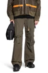 Sacai Ripstop Pants In Green