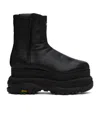Sacai Round Toe Ankle Boots