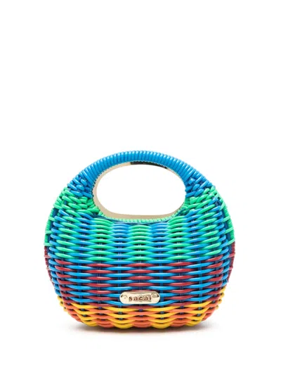 SACAI ROUND TOTE BAG
