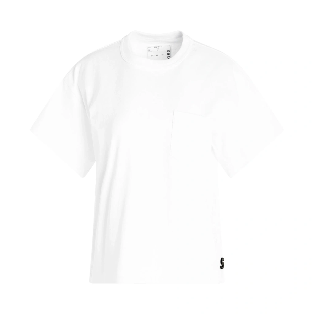 トップス sacai 22ss s Cotton Jersey T-Shirt s Cotton Jersey T-Shirt | sacai Official Store サカイ