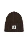 Sacai " X Carhartt Wip" Beanie In Brown