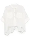 Sacai Long Sleeved Shirt In White