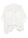 Sacai Long Sleeved Shirt In White