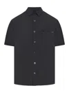 Sacai Short-sleeve Button-up Shirt