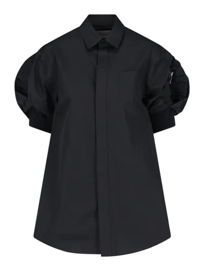 Sacai Shirt In Black