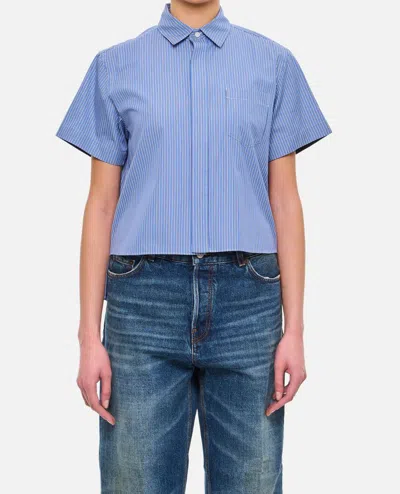 Sacai Shirt In Blue
