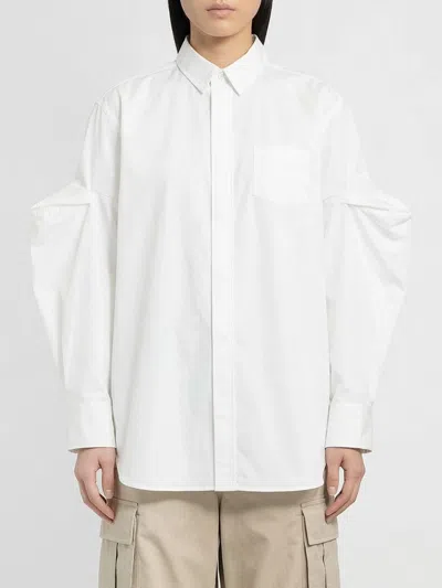 SACAI SACAI SHIRT WOMAN COLOR BEIGE,I16259022