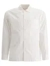 Sacai Shirt With Pocket Shirts White In White