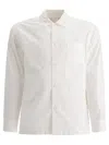 Sacai Shirt With Pocket Shirts White In White