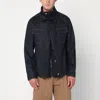Sacai Shirt With Pockets In Dark Blue Denim In Black