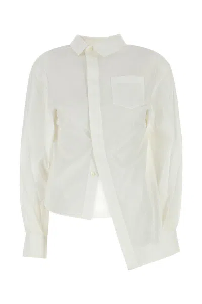 Sacai Shirts In White