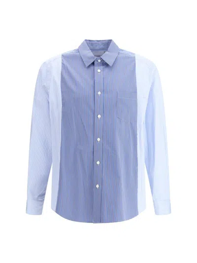 Sacai Shirts In Blue