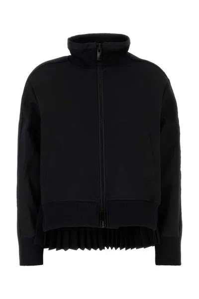 Sacai Shirts In Black