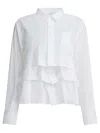 Sacai Shirts In White