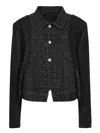 Sacai Stitched Denim Coat