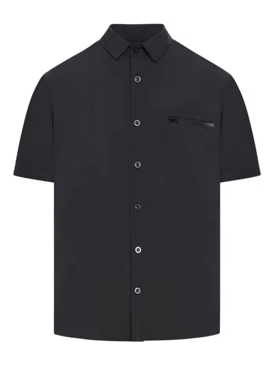 SACAI SHORT-SLEEVE BUTTON-UP SHIRT