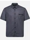 Sacai Short-sleeved Shirt In Blue