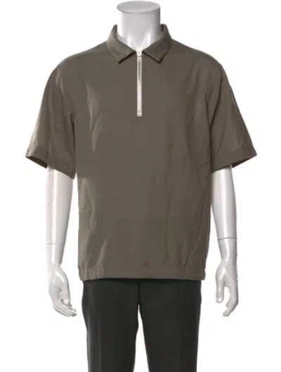 Pre-owned Sacai Short Sleeve Shirt In Green