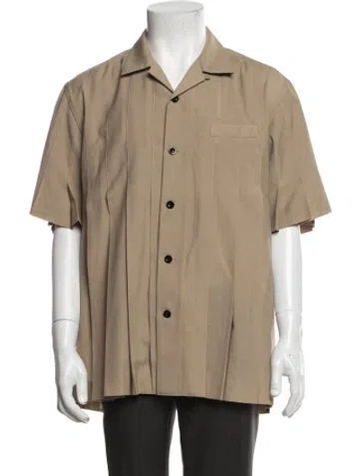 Pre-owned Sacai Short Sleeve Shirt In Neutrals