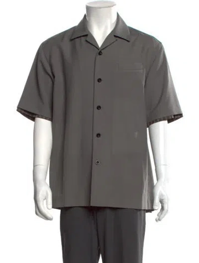 Pre-owned Sacai Short Sleeve Shirt W/ Tags In Grey