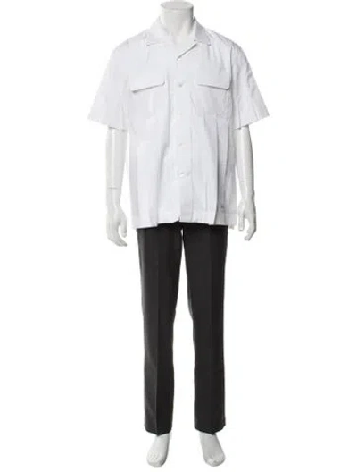 Pre-owned Sacai Short Sleeve Shirt W/ Tags In White